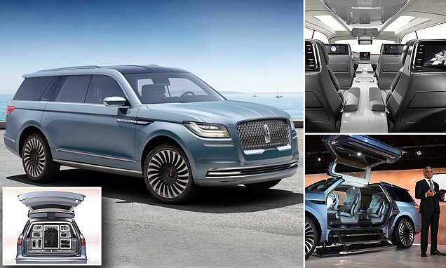 Lincoln Navigator SUV Bagai `Ruang Tamu di Atas Roda` Plus Wardrobe